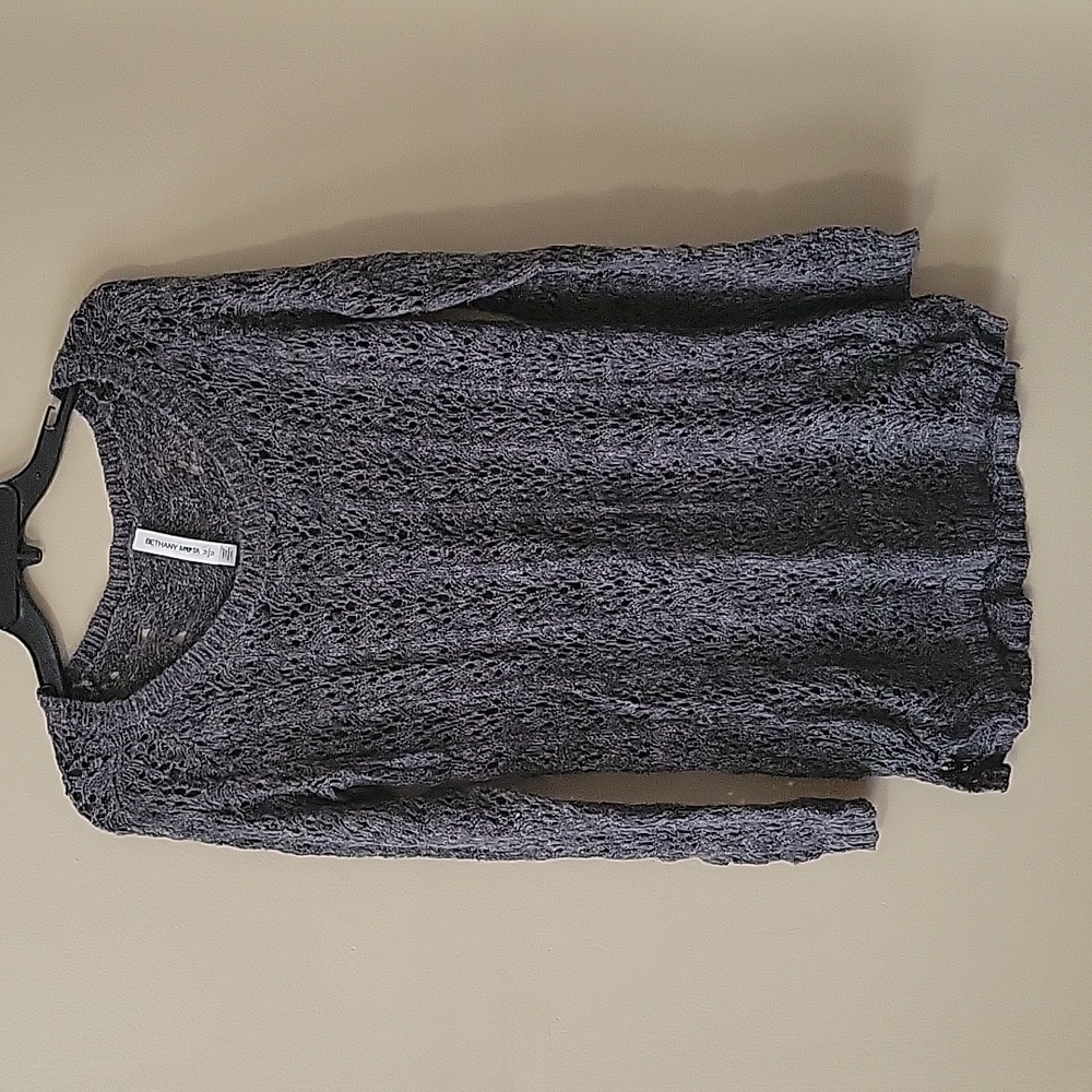 A medium charcoal sweater from Bethany Mota line from Aeropostale